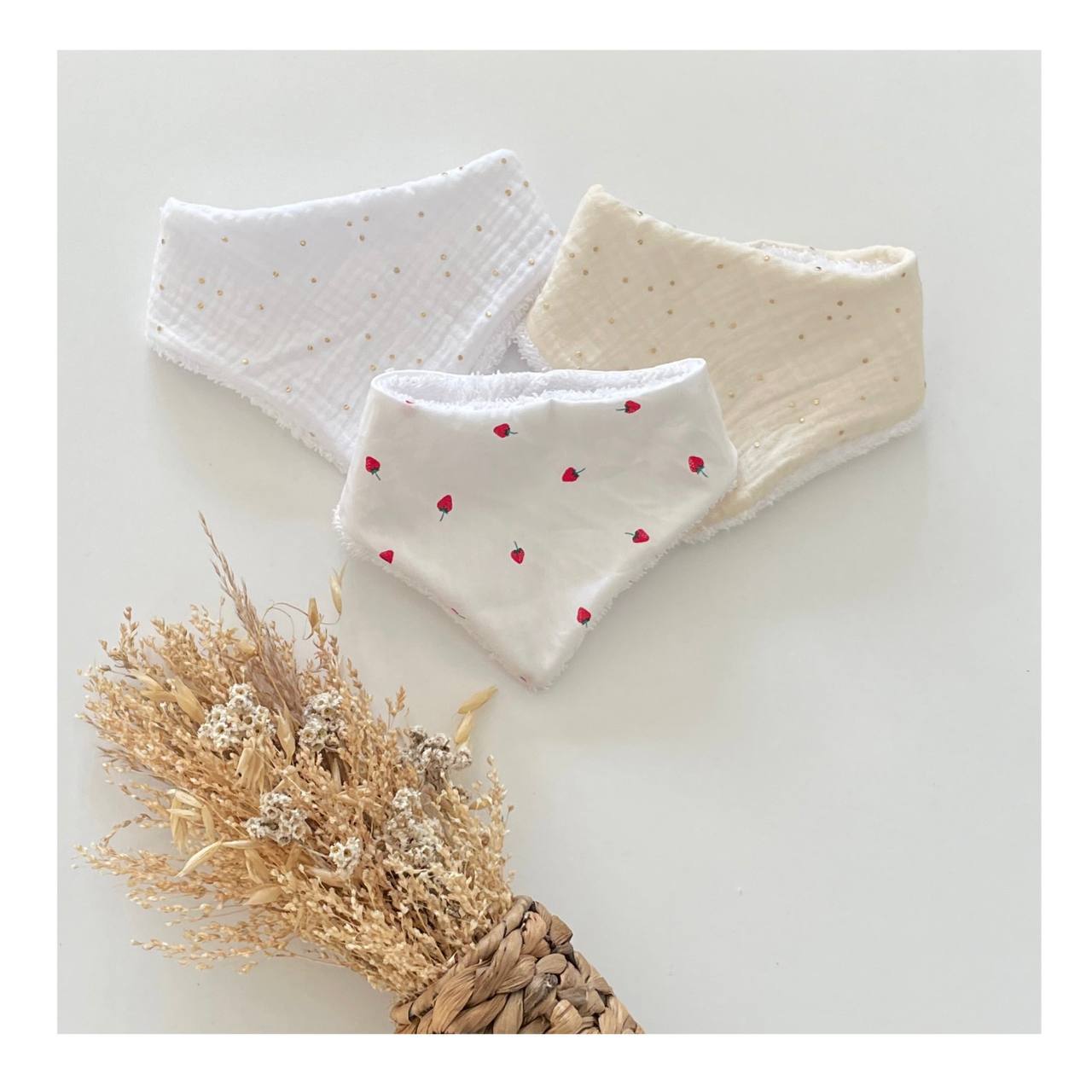 Bavoirs (lot de 3) – Image 4