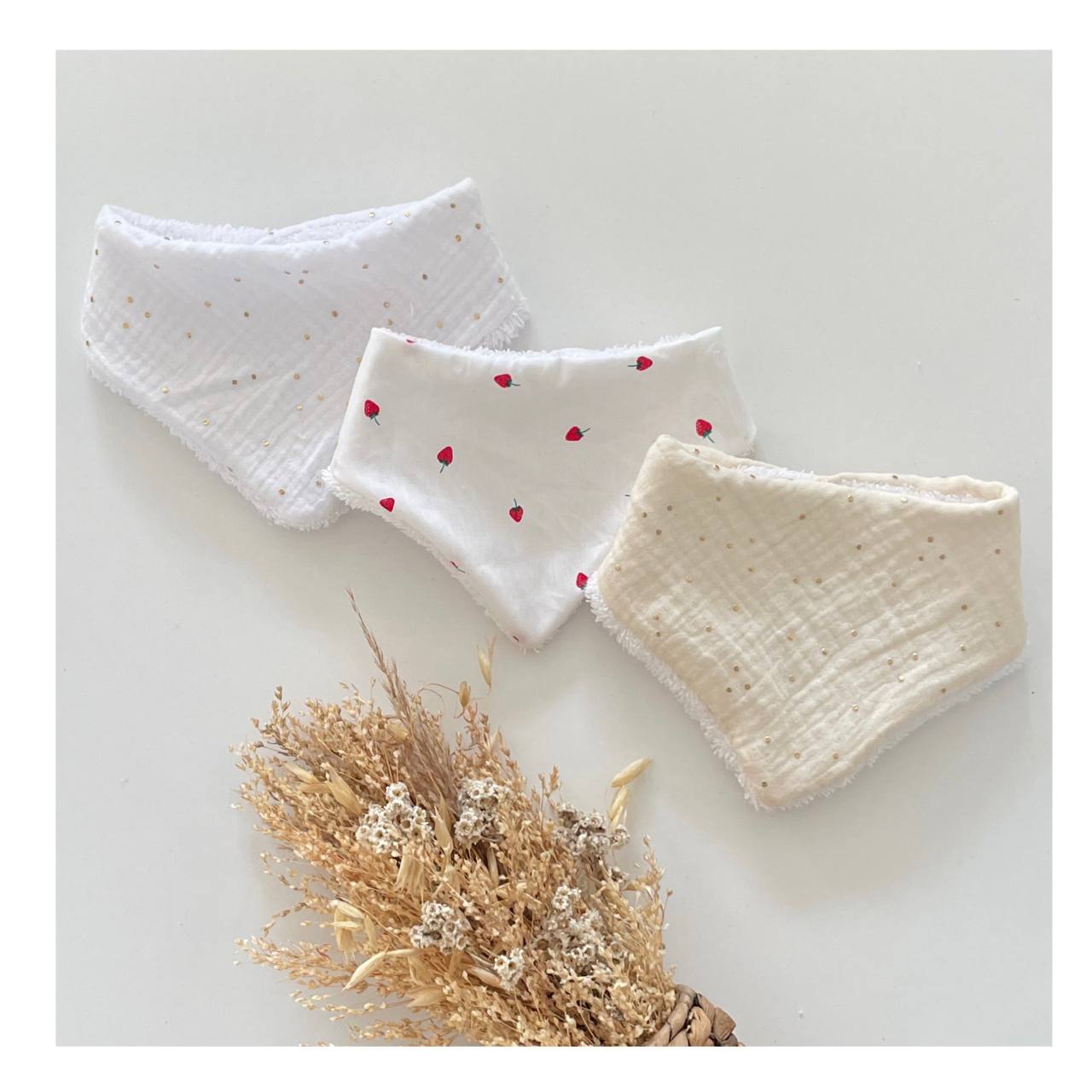 Bavoirs (lot de 3) – Image 9