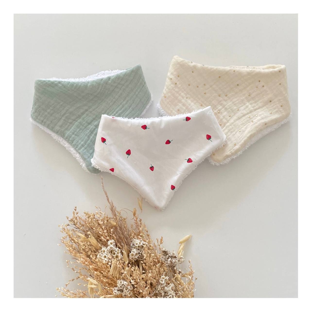 Bavoirs (lot de 3) – Image 11