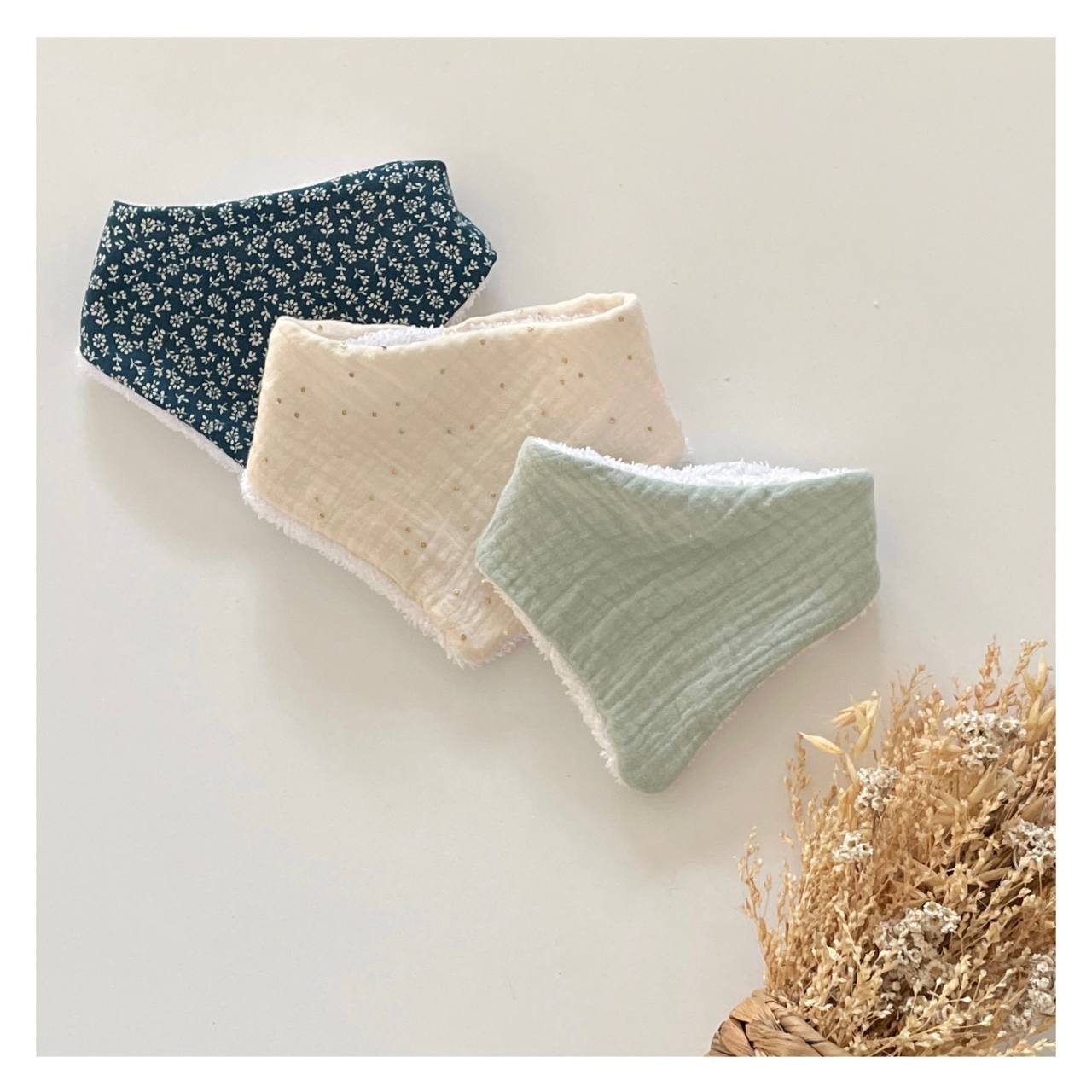 Bavoirs (lot de 3) – Image 12